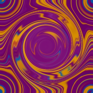 whirlpool in honey, grape, sodalite blue