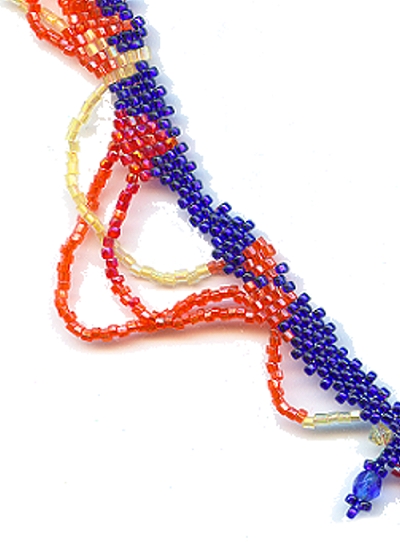 close-up of a portion of the necklace, Arpeggio