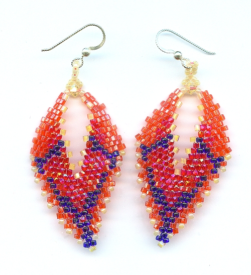 Shawl Style earrings - Arpeggio
