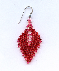beaded earring kit - Blaze