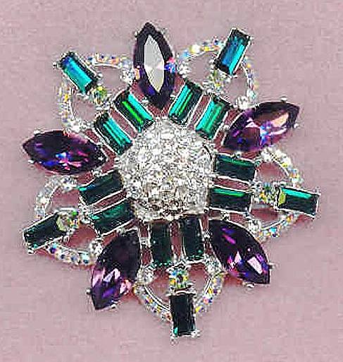 Jewel encrusted wonder brooch