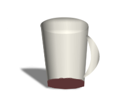 picture of an ornate art design on a latte mug