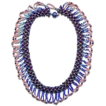 hand made fine art necklace, Balance of Chaos and Harmony  Patricia C Vener